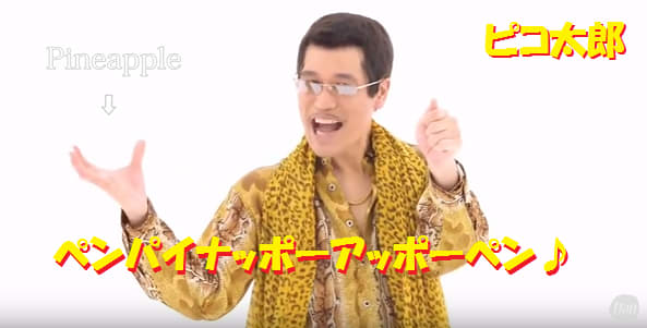 ペンパイナッポーアッポーペン♪(^O^)／