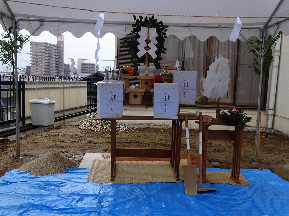 枚方市香里園町地鎮祭