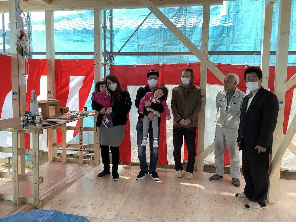 上棟式奈村工務店