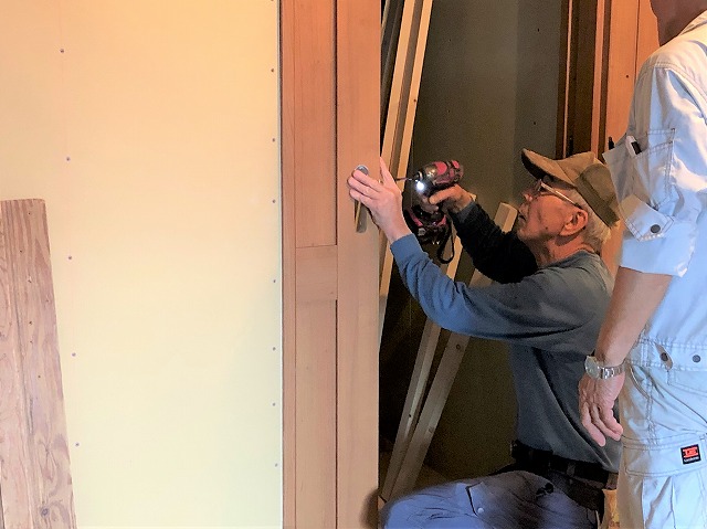 建替え工事風景