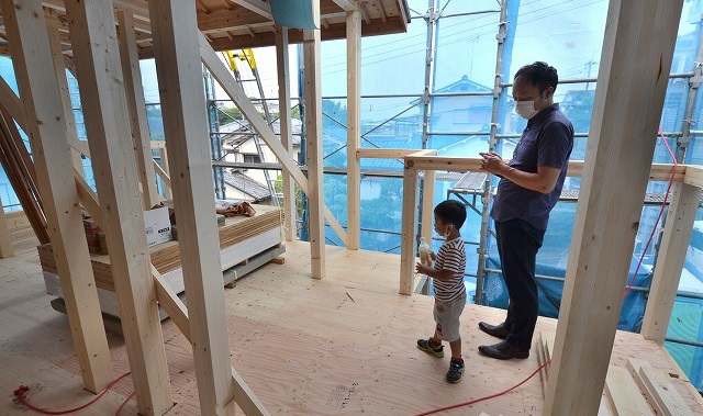 枚方市 注文住宅 Ｎ様邸 上棟式 ♪