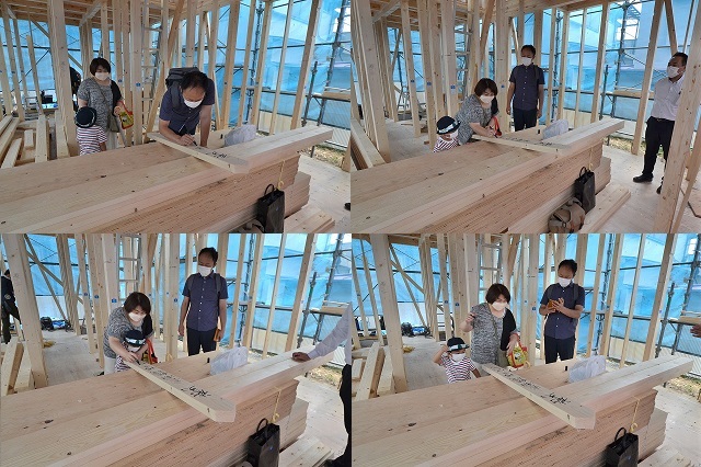 枚方市 注文住宅 Ｎ様邸 上棟式 ♪