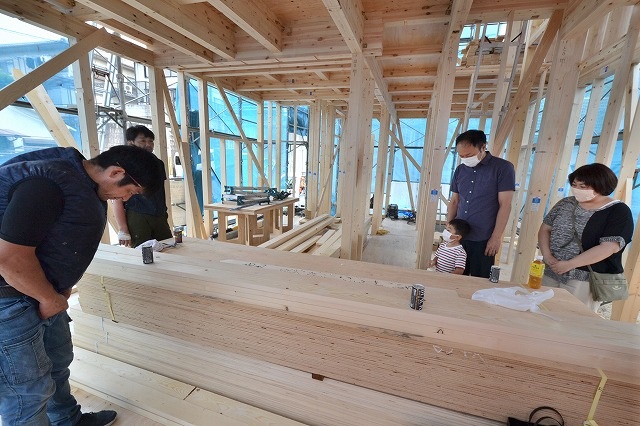 枚方市 注文住宅 Ｎ様邸 上棟式 ♪