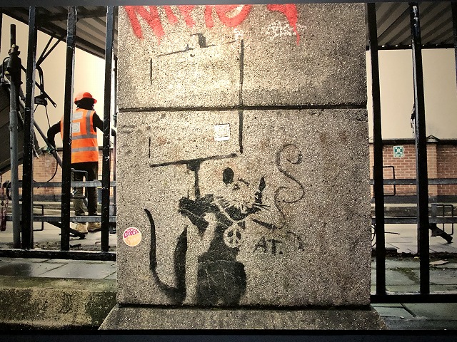 バンクシー展　ＡＴＣ