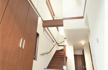 玄関ホール&ロフト&吹抜け29（美濃山3号地）