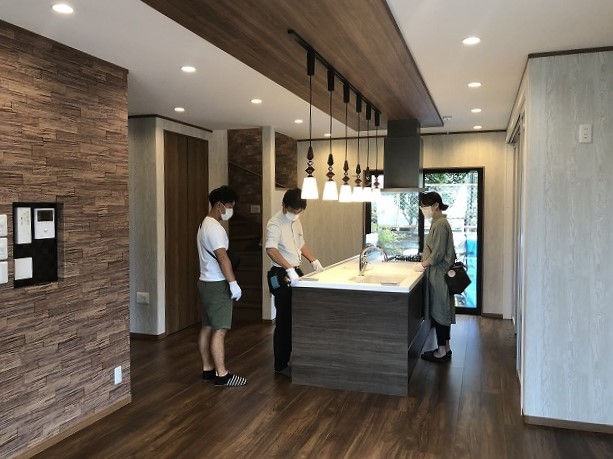 完成見学会