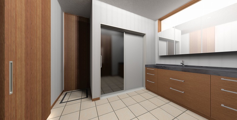 狩野様邸パース図