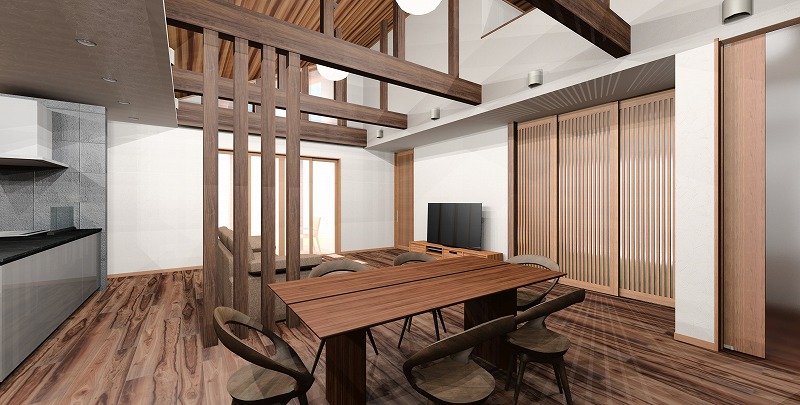 狩野様邸パース図