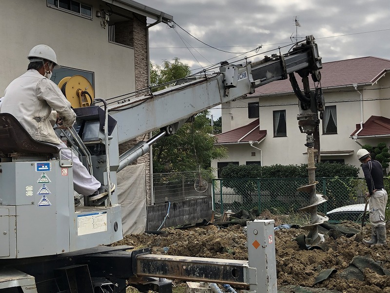 狩野様邸地盤改良