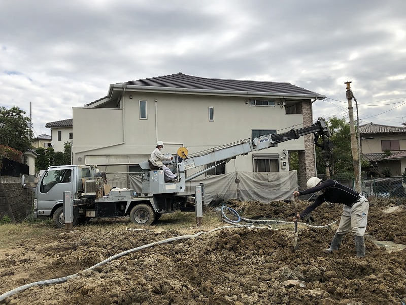 狩野様邸地盤改良