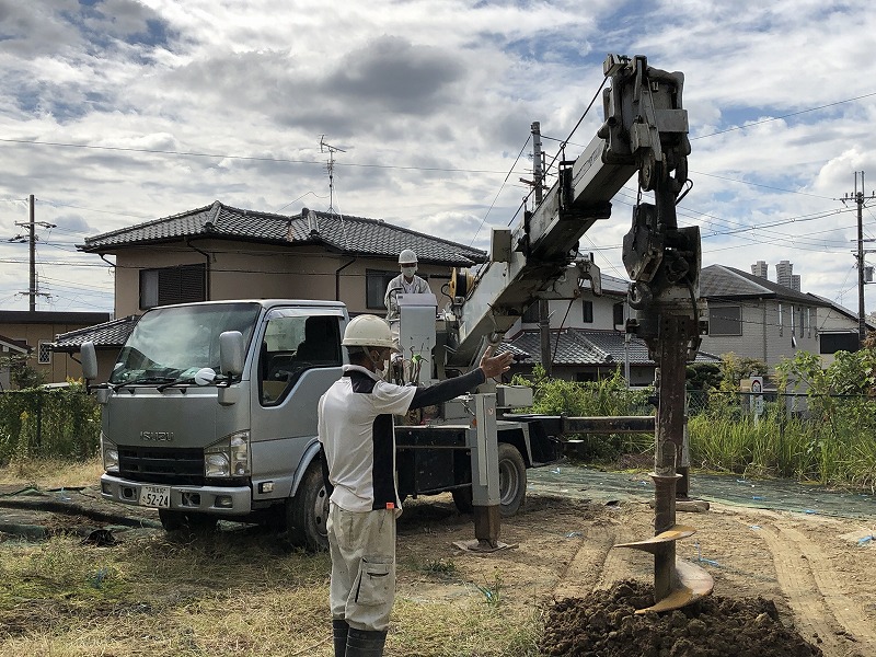 狩野様邸地盤改良