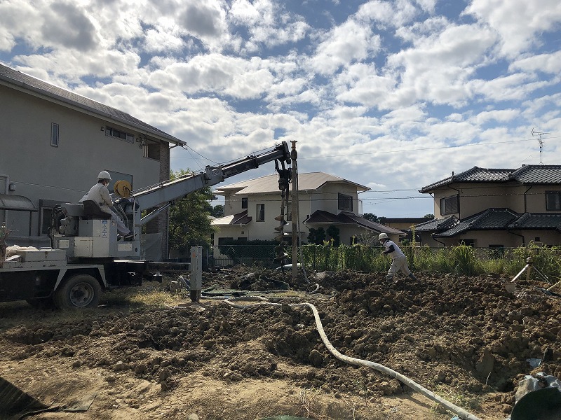 狩野様邸地盤改良