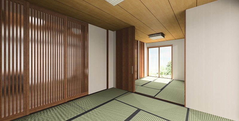 狩野様邸室内パース