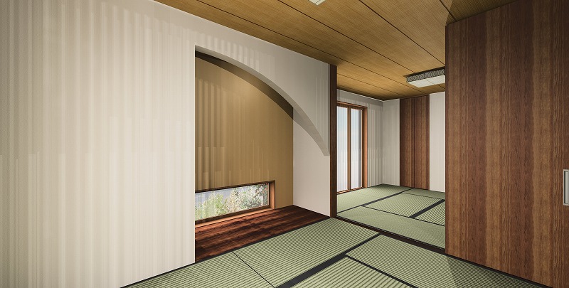 狩野様邸室内パース