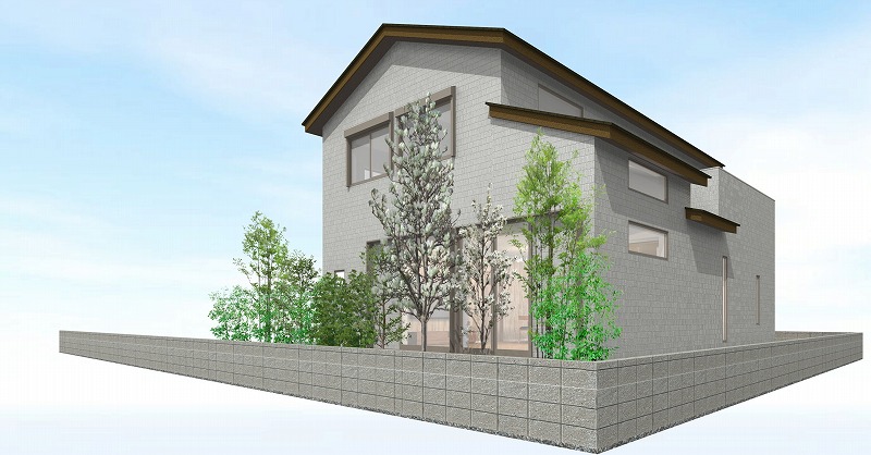 大東市　K様邸パース図