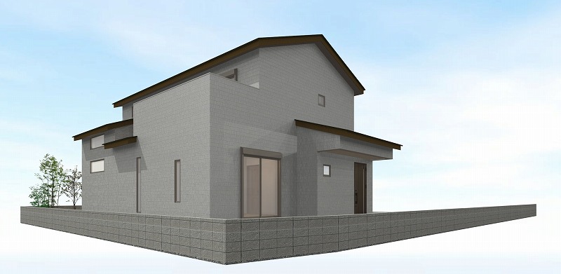 大東市　K様邸パース図