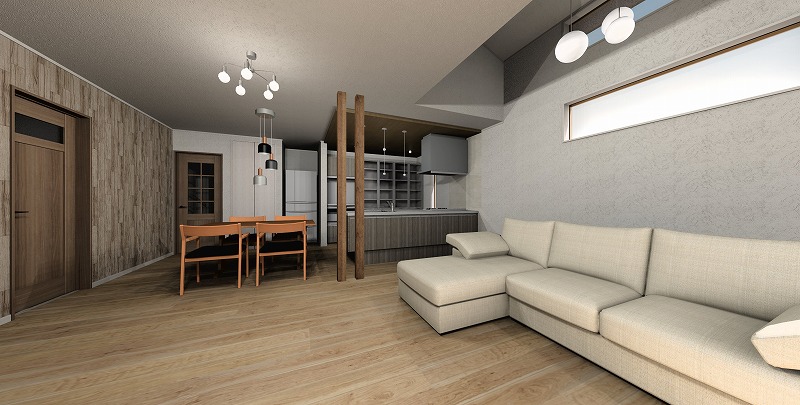 大東市　K様邸パース図