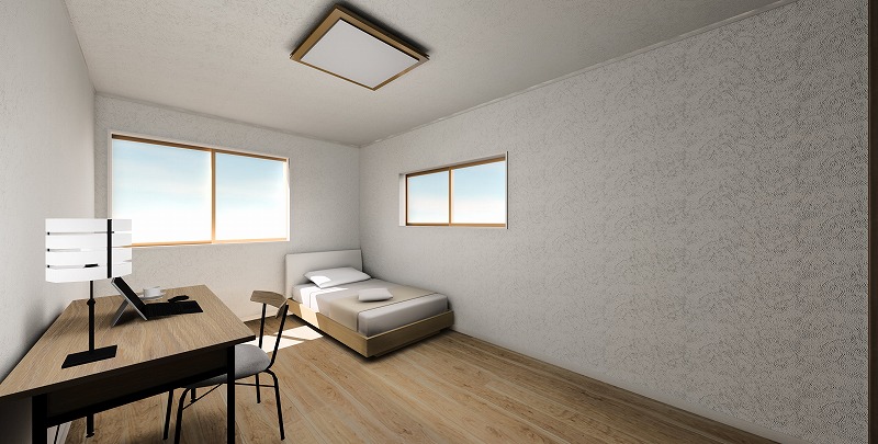 大東市　K様邸パース図