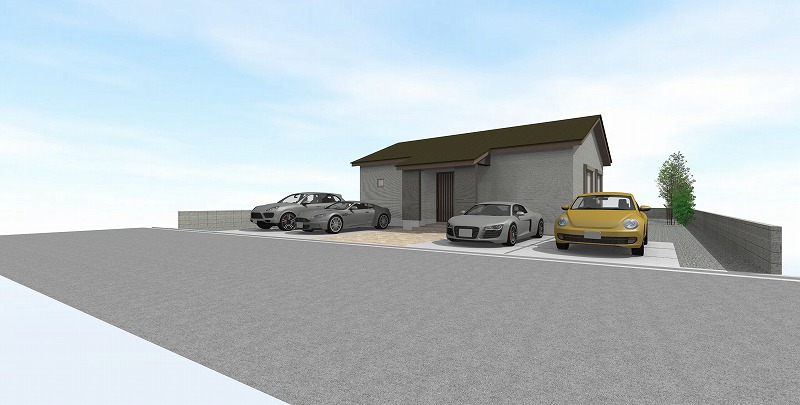 大東市　K様邸パース図