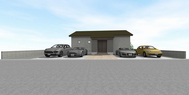 大東市　K様邸パース図