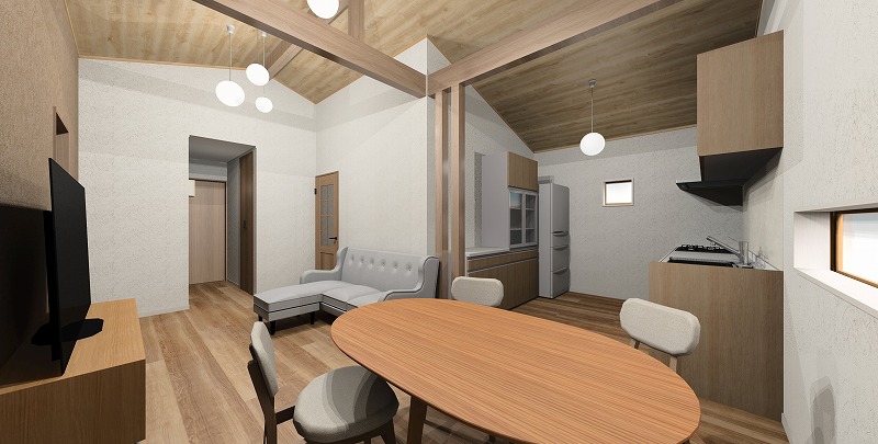 大東市　K様邸パース図