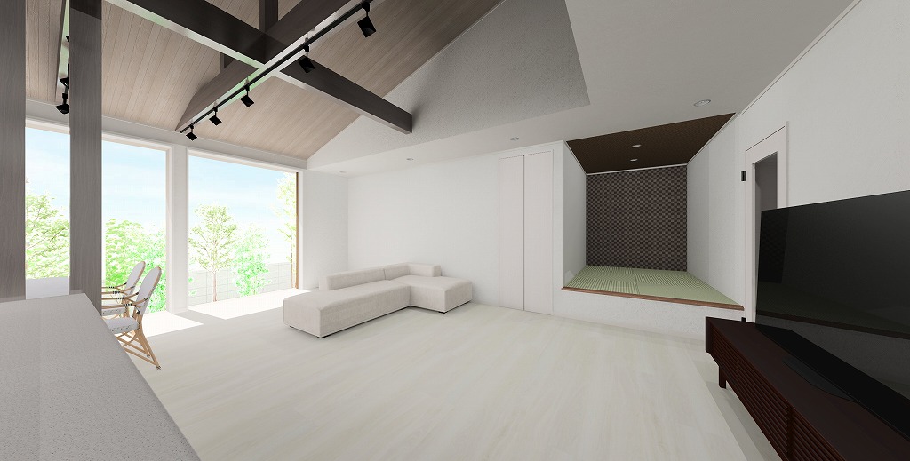 大東市　K様邸パース図