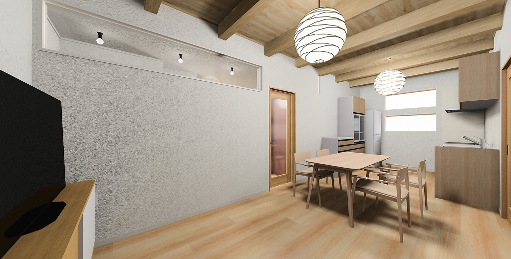 大東市　K様邸パース図