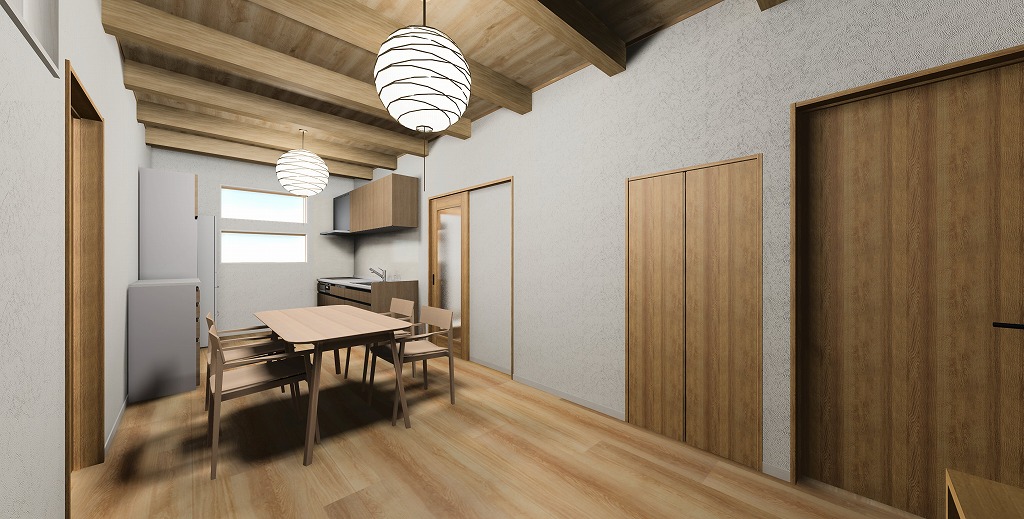 大東市　K様邸パース図