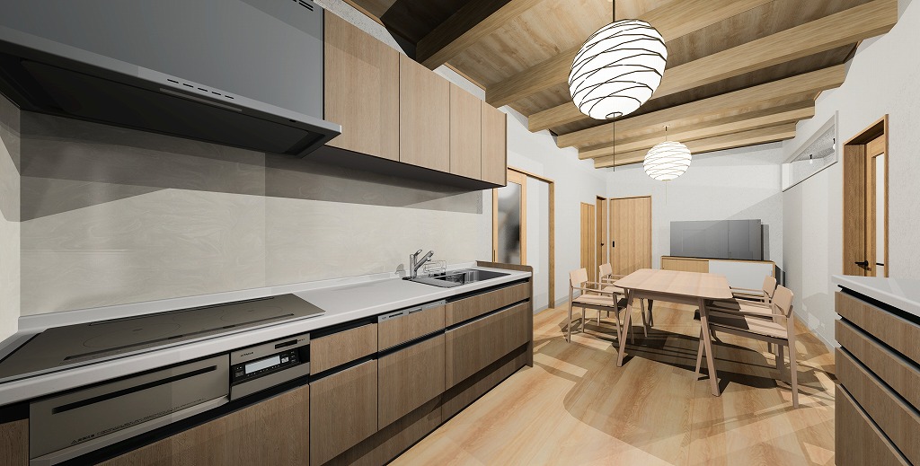 大東市　K様邸パース図