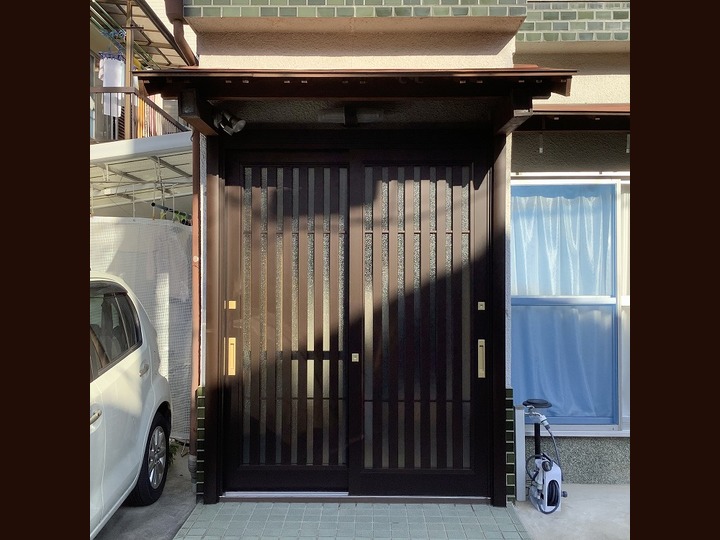 ａｆｔｅｒ　玄関ドア　1Dayスピード施工　三協アルミ　ノバリス