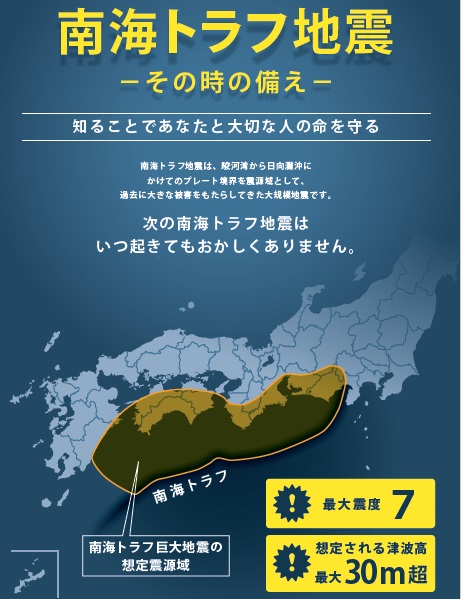 南海トラフ地震