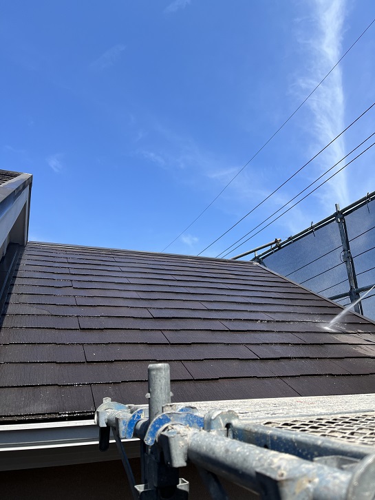 屋根洗浄