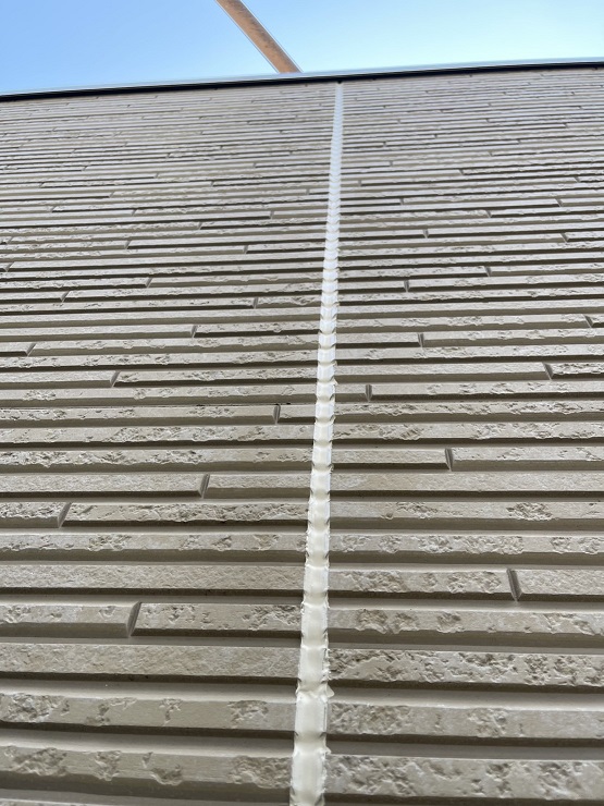 コーキング仕上げ