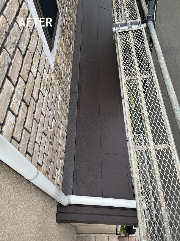 スーパーガルテクト工事