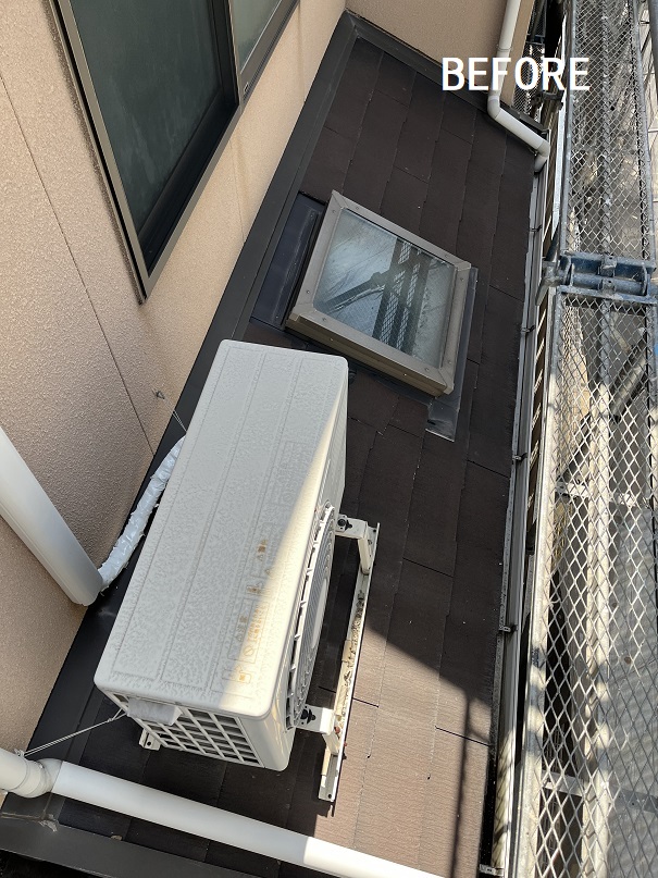 スーパーガルテクト工事