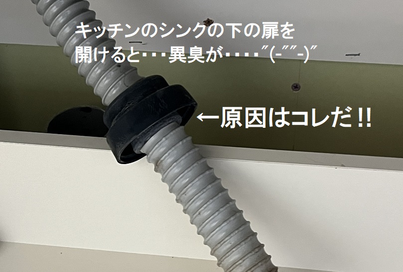 キッチンの異臭の原因