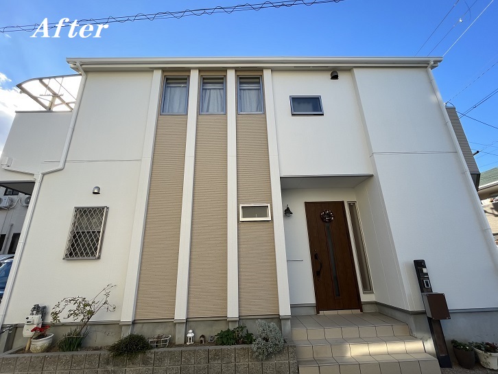 枚方市U様邸の外壁・屋根塗装工事のご紹介♪(^^)/ | 工事状況