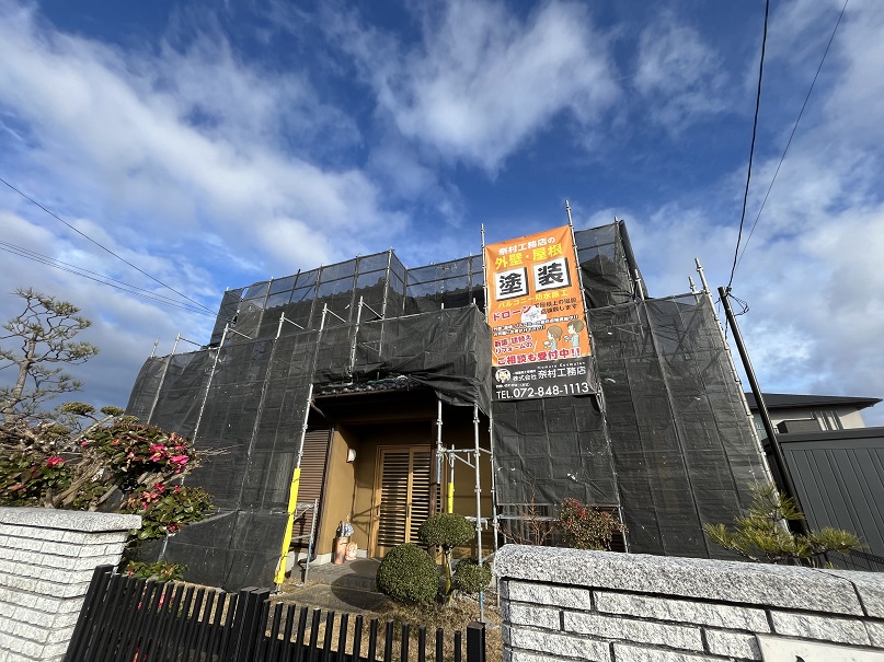 奥本様 棟瓦工事1