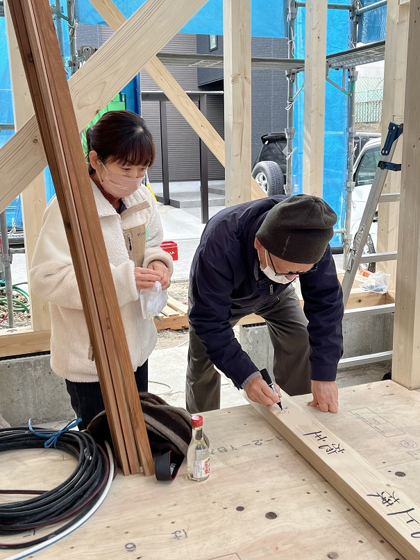 枚方市Ｍ様邸上棟式3