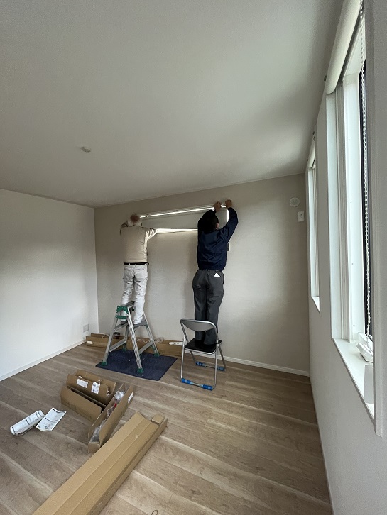 廣田様邸ロールスクリーン取付12