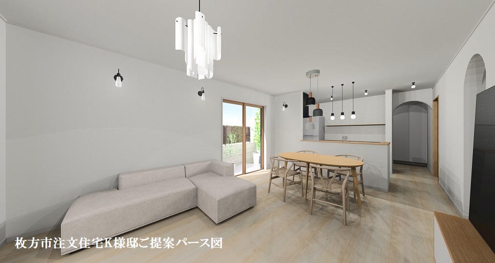 枚方市K様邸パース図3