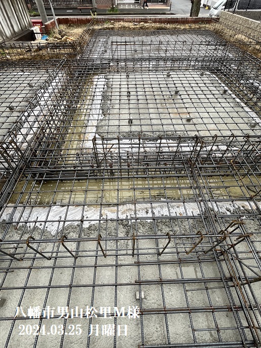 八幡市男山松里基礎写真2