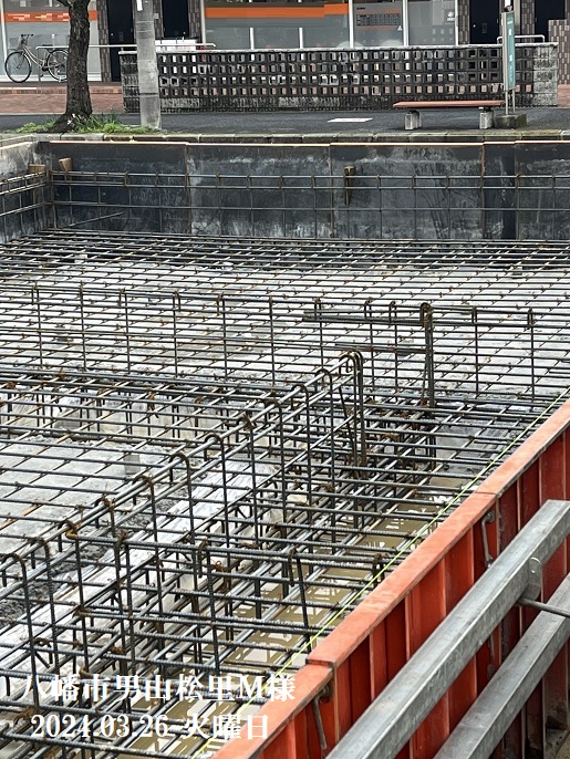 八幡市男山松里基礎写真7