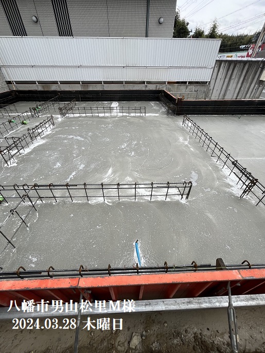 八幡市男山松里基礎写真9