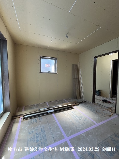 枚方市建替え注文住宅工事写真14