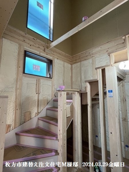 枚方市建替え注文住宅工事写真3