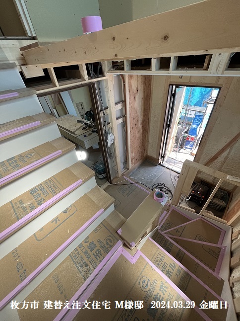 枚方市建替え注文住宅工事写真4