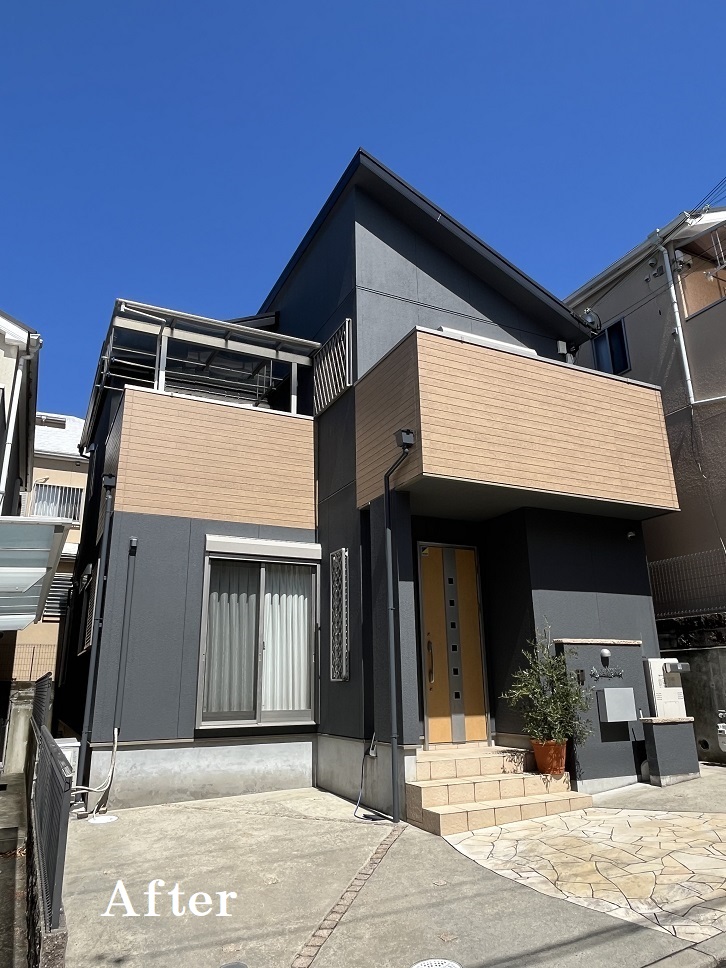 枚方市Ｋ様邸外壁塗装3