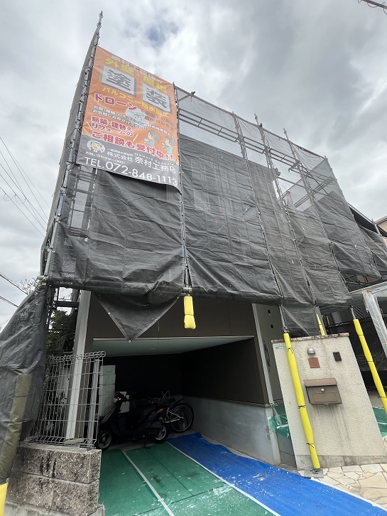 枚方市Ｋ様邸外壁塗装17-10