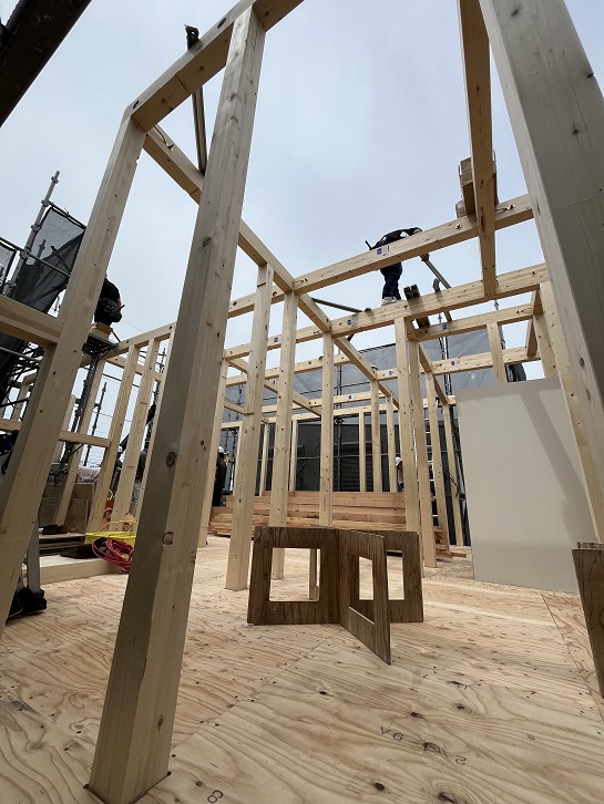 男山松里Ｍ様邸棟上げ13